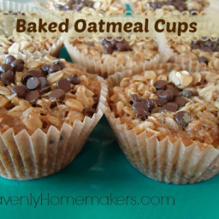 Baked Oatmeal Cups (Bird's Nests)
