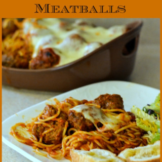 Baked Spaghetti with Meatballs