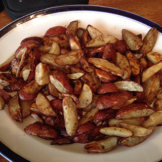Balsamic Roasted Potato Wedges (3 Points)