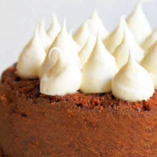 Banana Cake with Coconut and Creamy Honey Frosting