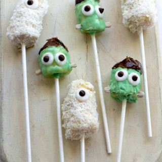 Banana Monster Pops