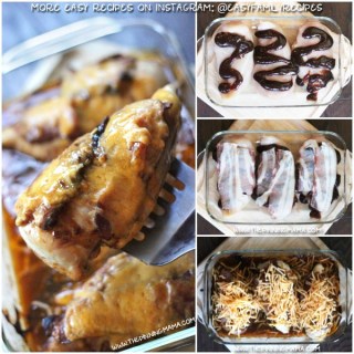 Barbecue Bacon Chicken Bake - One Dish Easy Dinner Recipe!