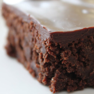 Barefoot Contessa Outrageous Brownies with Ganache Frosting