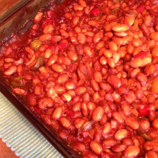 BBQ Pinto Baked Beans