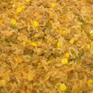 Beefy Spanish Rice  Recipe