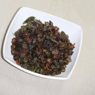 Bendakaya Fry Recipe Andhra Style, Bendakaya Vepudu