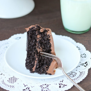 Best-Ever Chocolate Quinoa Cake {gluten-free}