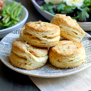 Black Pepper and Ricotta Biscuits