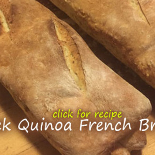Black Quinoa French Bread
