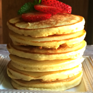 Blender Oat Pancakes (V + GF +No Bananas)