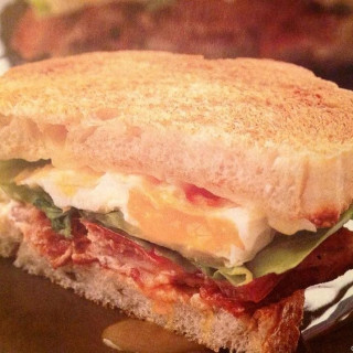BLT Fried Egg and Cheese Sandwich