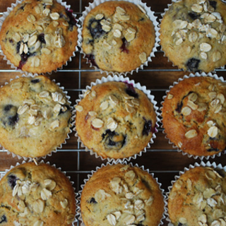 Blueberry and Orange Muffins