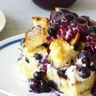 Blueberry French Toast - Amber Eckert