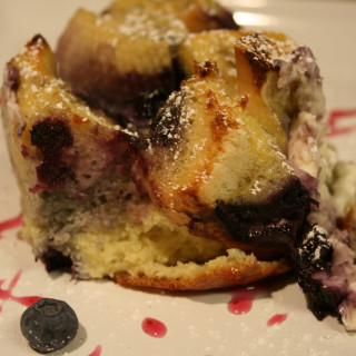 Blueberry French Toast Souffle