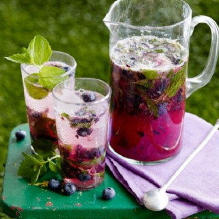 Blueberry Ginger Mojito Pitchers