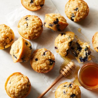 Blueberry Lemon Crumb Muffins