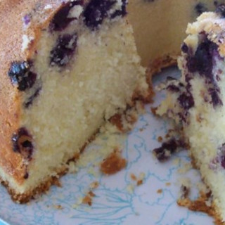 Blueberry-Lemon Pound Cake Recipe