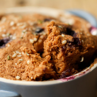 Blueberry Muffin in a Mug