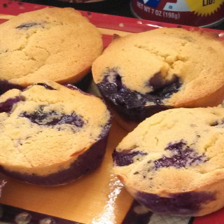 Blueberry Muffins with Coconut Flour