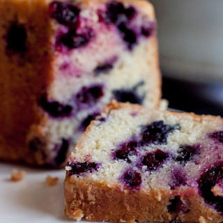 Blueberry Pound Cake