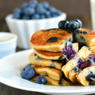 Blueberry Buttermilk Pancakes