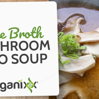 Bone Broth Mushroom Miso Soup
