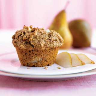 Bran Muffins with Pear