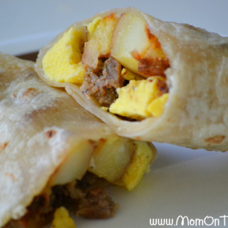 Breakfast Burrito Bonanza – A Freezer Meal Idea