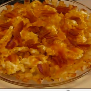 Breakfast Pizza with Hash Brown Crust