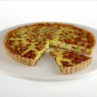 Breakfast Tart with Pancetta and Green Onions