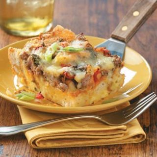 Brie and Sausage Brunch Bake Recipe