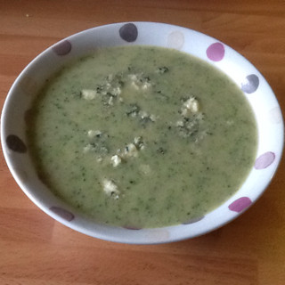 Broccoli and Blue Cheese Soup