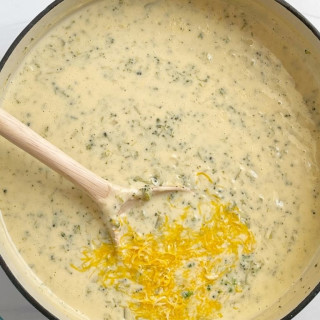 Broccoli Cheese Soup with Velveeta Cheese
