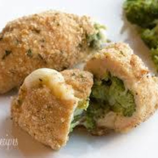 Broccoli Cheese Stuffed  Chicken Breasts