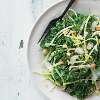 Broccoli Matchsticks and Kale Salad