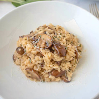 Brown Butter Mushroom Sage Risotto