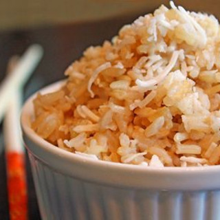 Brown Coconut Rice Recipe