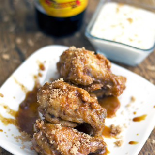 Brown Sugar and Molasses Chicken Wings