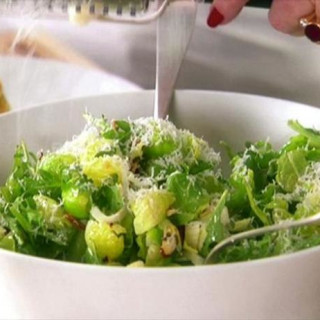 Brussels Sprout-Leaf Salad