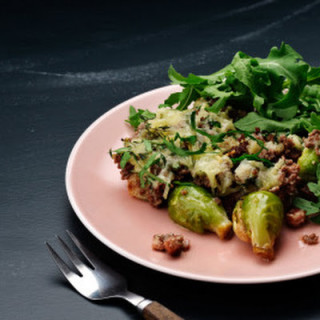 Brussels Sprouts and Hamburger Gratin - Diet Doctor