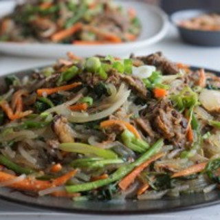 Bulgogi Japchae (Korean noodle dish, paleo, AIP)