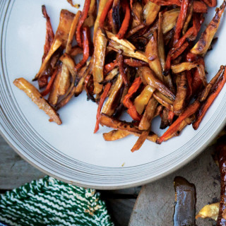 "Burnt" Carrots and Parsnips