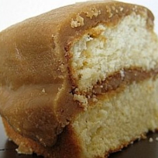 Butter Cake with Caramel Frosting