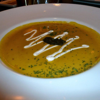 Butternut Squash and Green Apple Bisque