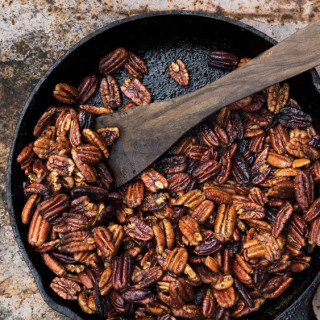 Buttery Cayenne Pecans