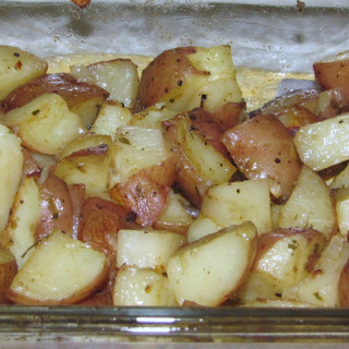 Buttery Herb Roasted New Potatoes