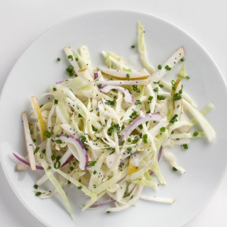 Cabbage and Asian Pear Slaw