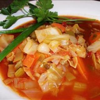 Cabbage And  Sausage Soup
