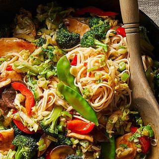 Cabbage Lo Mein