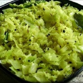 Cabbage Thoran Recipe - Cabbage Stir Fry Recipe